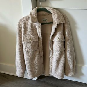 Worn once Sherpa Jacket